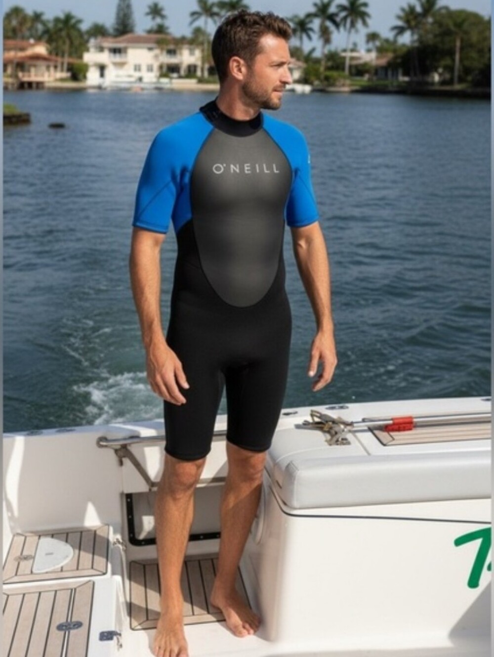 NEW Oneill Reactor-2 3MM  Wetsuit Short Sleeve Adult Size Medium